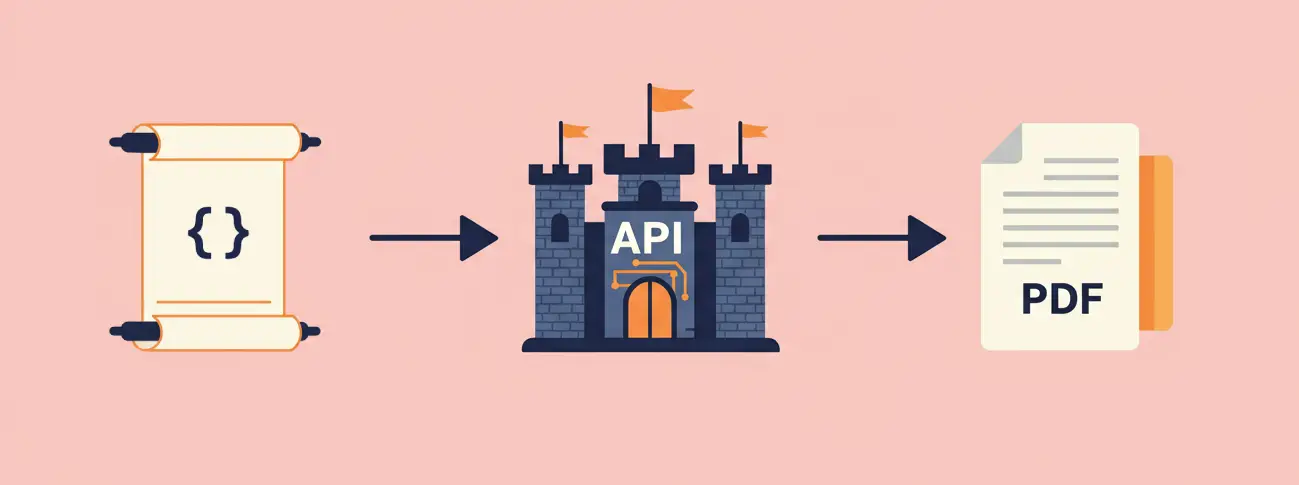 JSON to PDF conversion